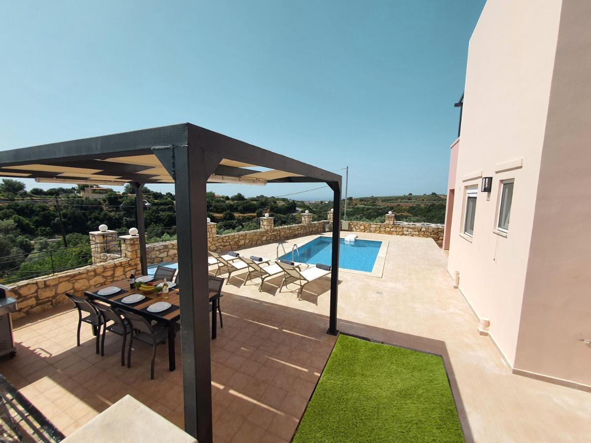 Natural View Villa With Private Pool Skouloúfia Extérieur photo