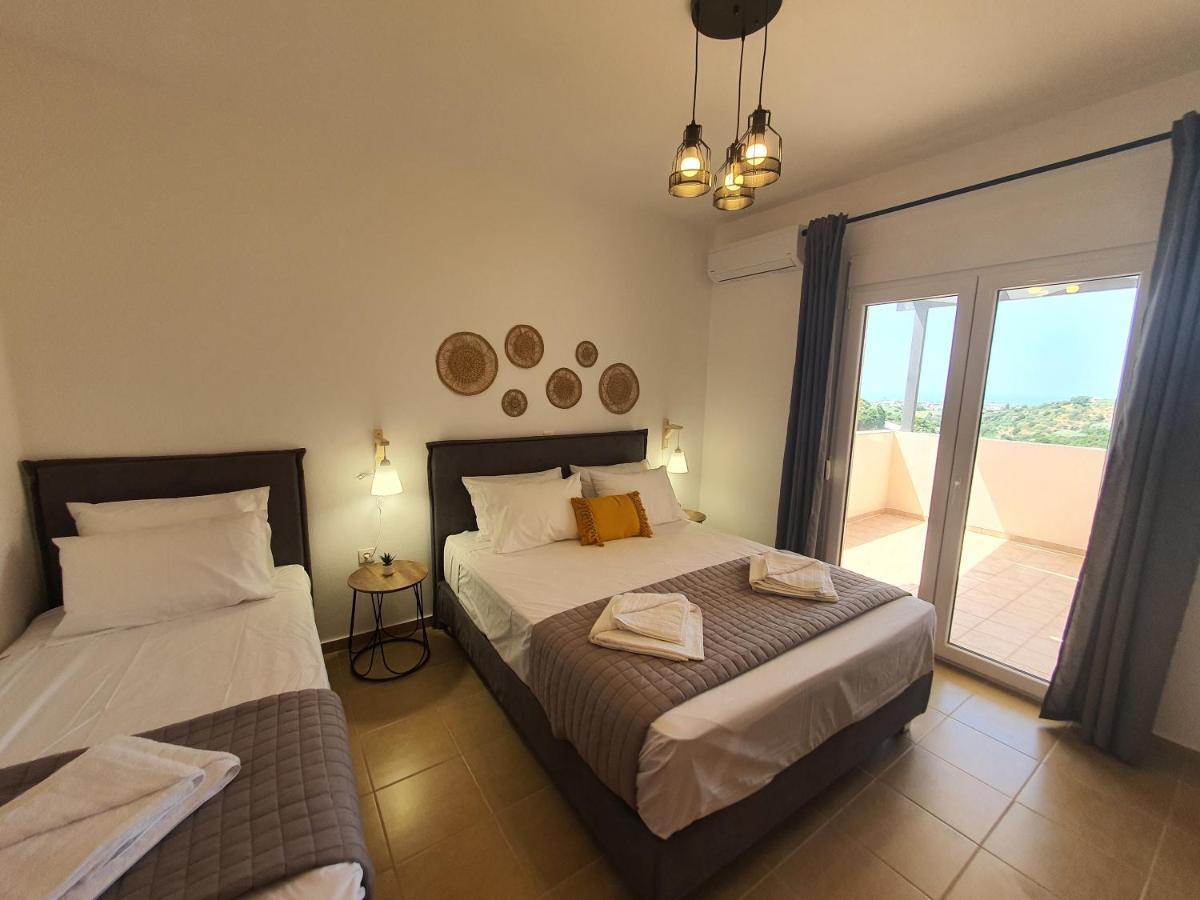 Natural View Villa With Private Pool Skouloúfia Extérieur photo