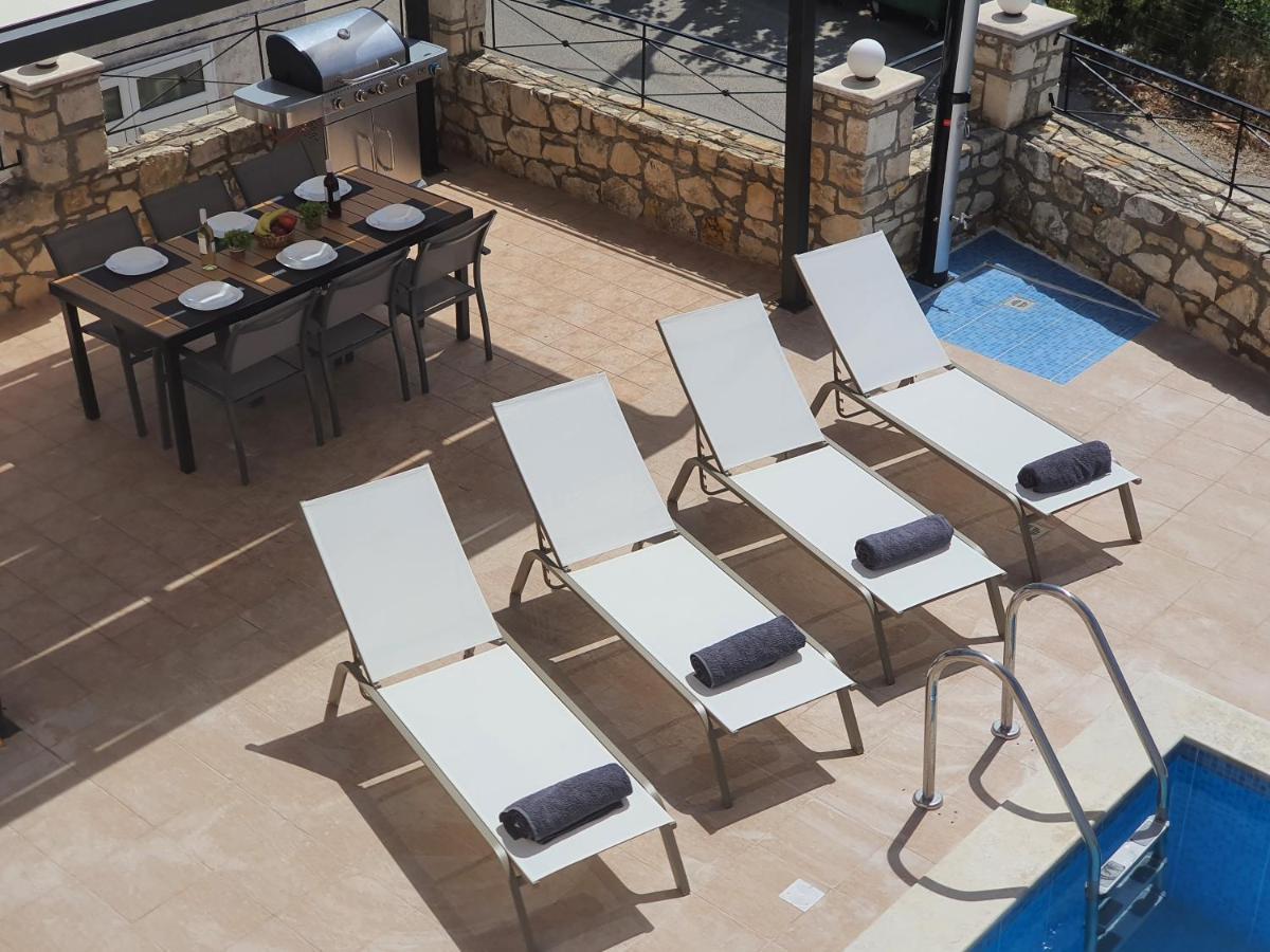 Natural View Villa With Private Pool Skouloúfia Extérieur photo