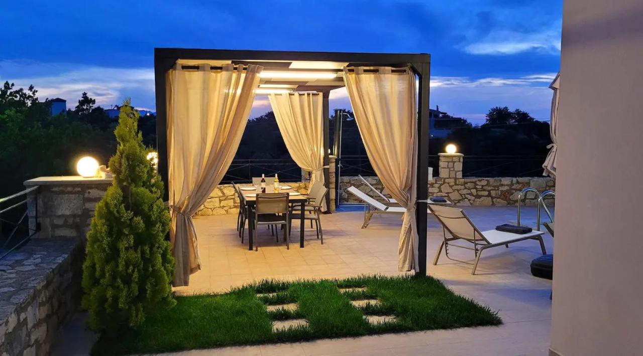 Natural View Villa With Private Pool Skouloúfia Extérieur photo