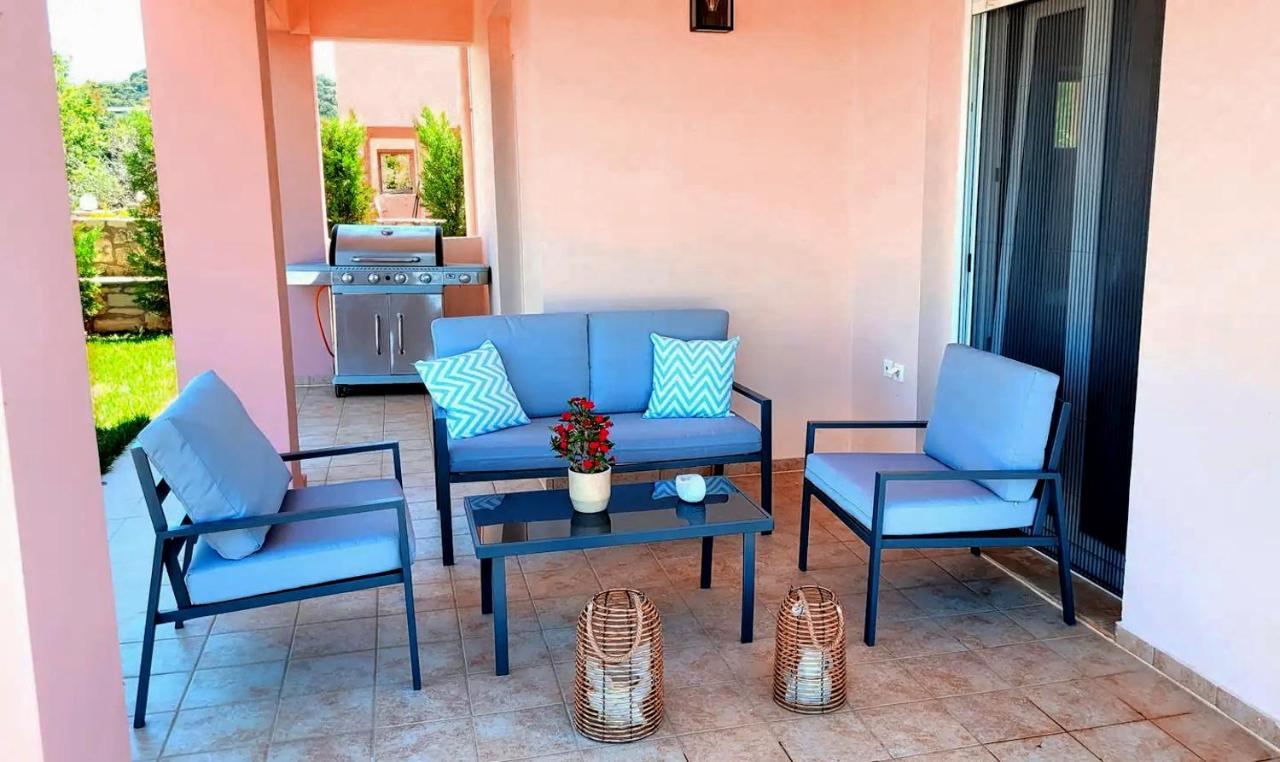 Natural View Villa With Private Pool Skouloúfia Extérieur photo